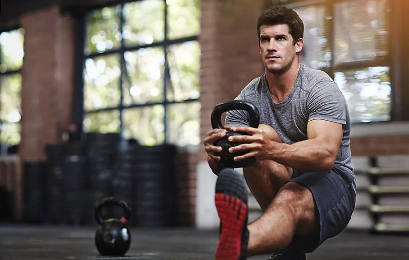 Training journal and equipment on a bench